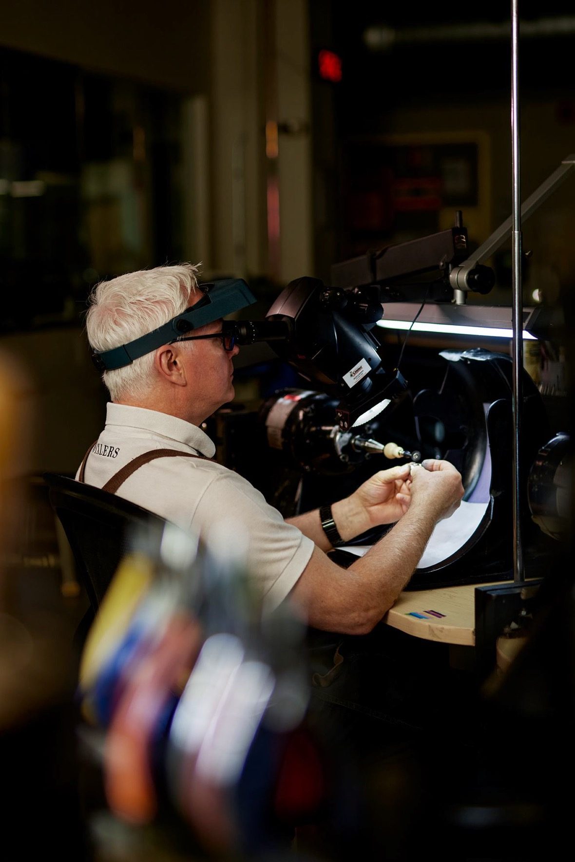 A craftsman at work